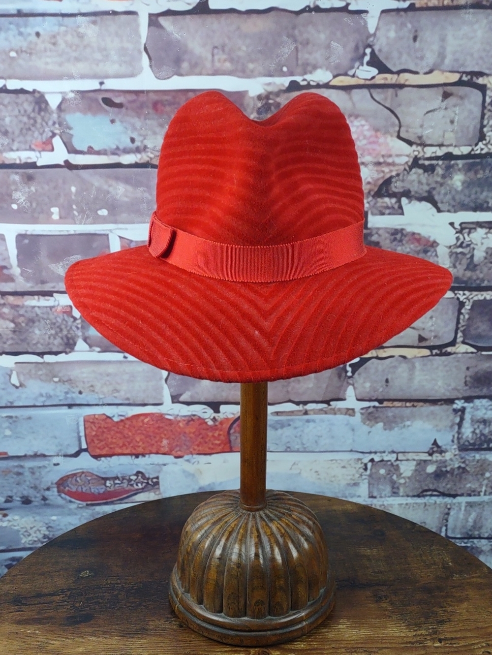 Chapeau Creations Fedora with Grosgrain Band